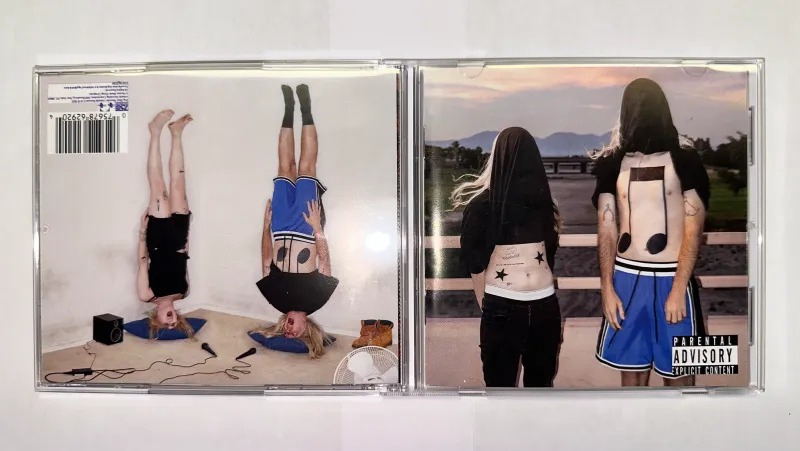 10,000 Gecs Album Layout